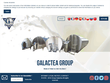 Tablet Screenshot of galacteagroup.com